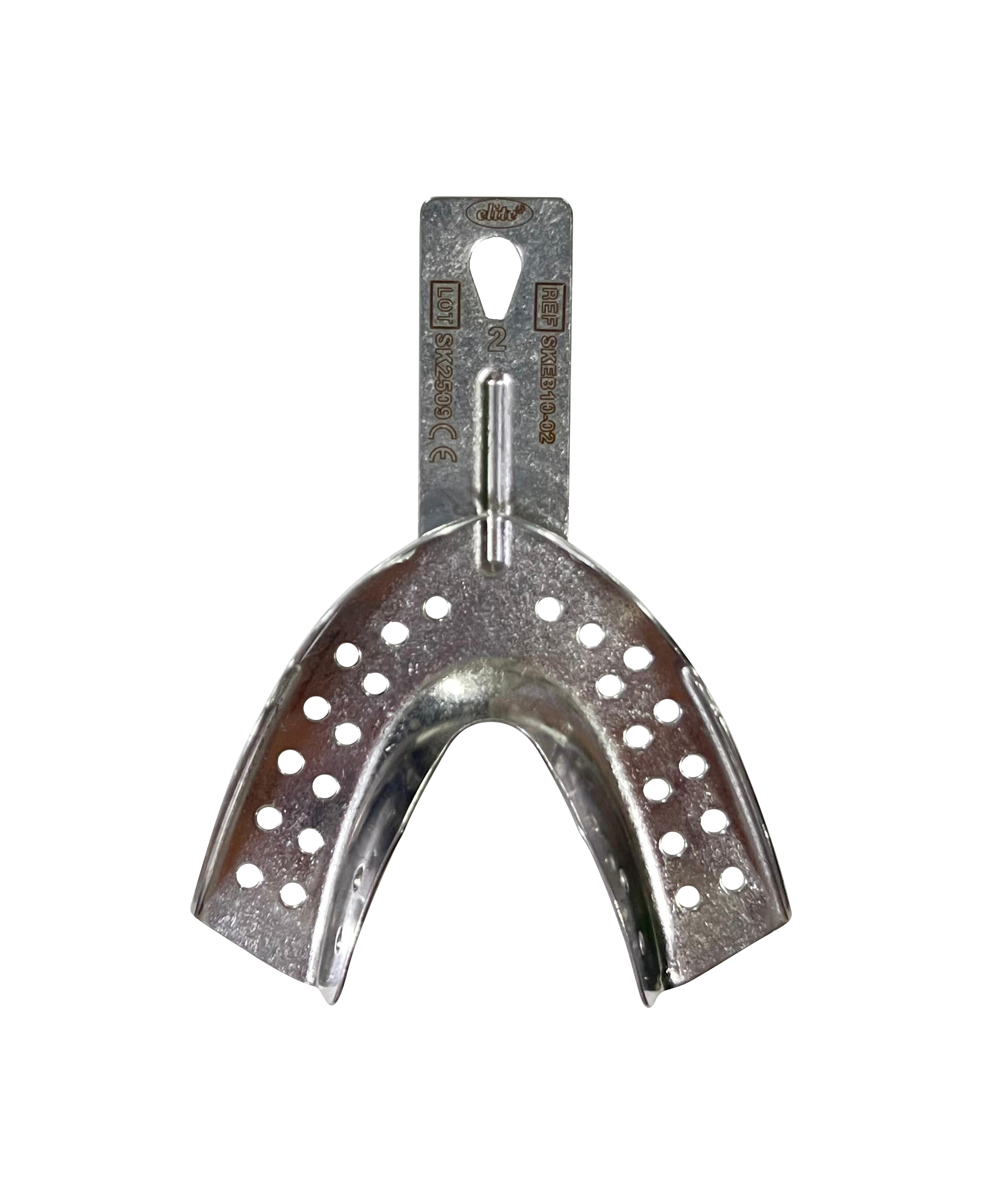 Elite Metal Ölçü Kaşığı No 2 Dişli Alt Çene